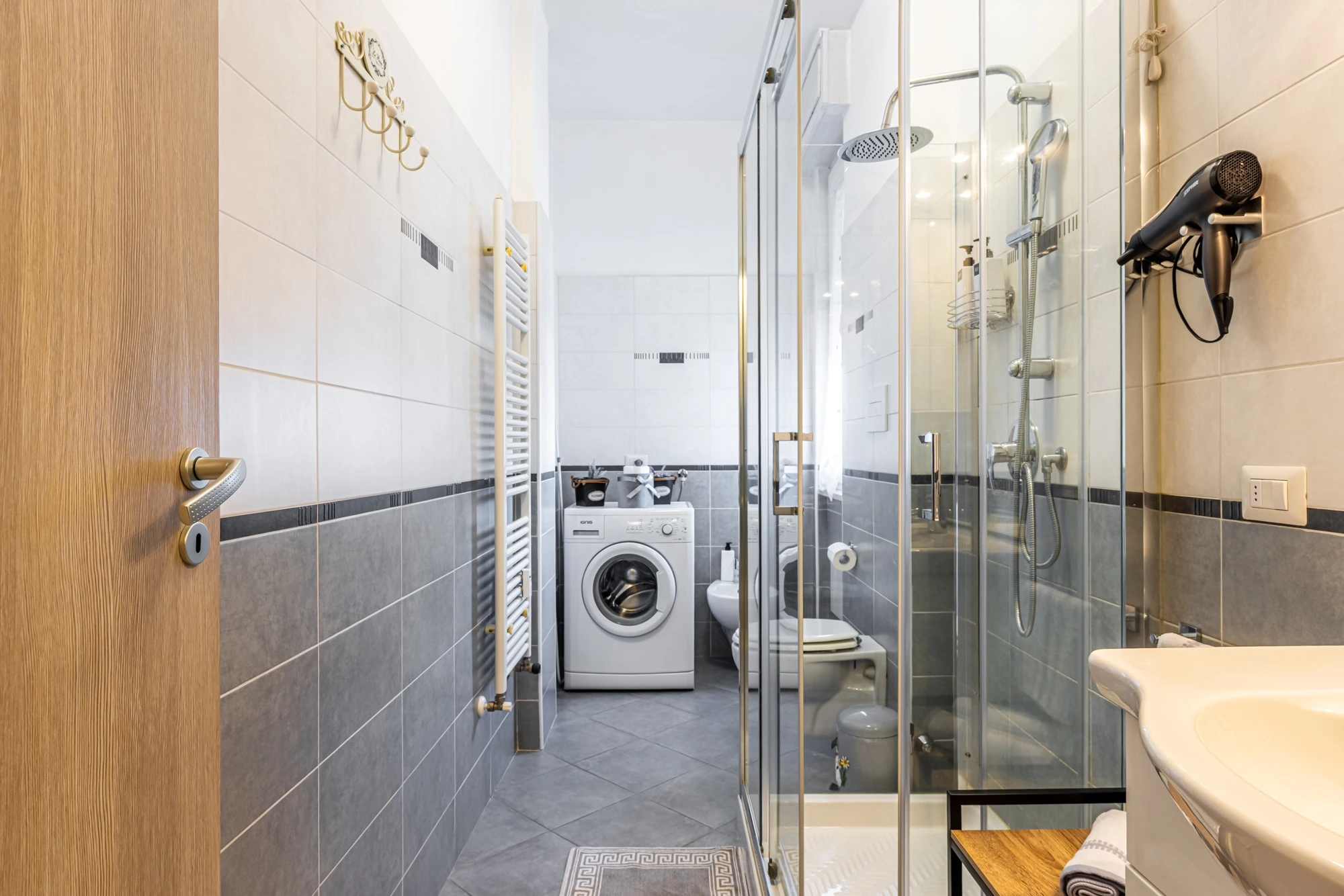 Appartamento da Sara a san Donato Milanese, bagno
